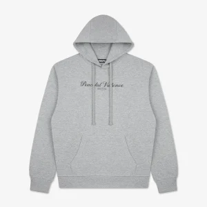 Sudadera Manto Peaceful Violence con capucha Gris