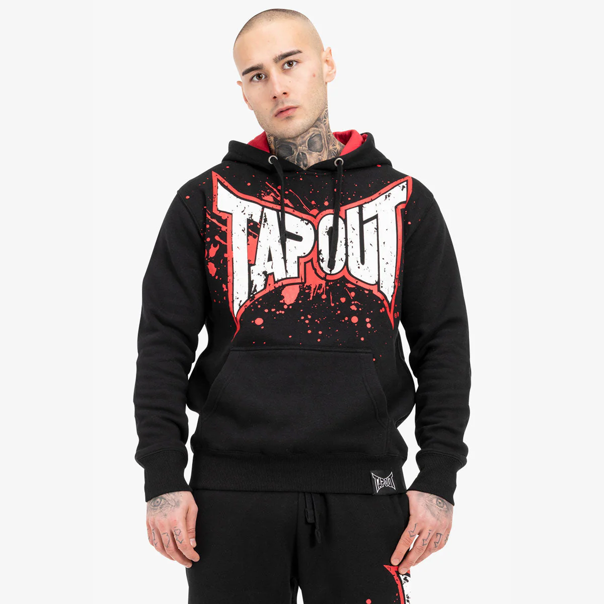 Sudadera Tapout Splashing Negro