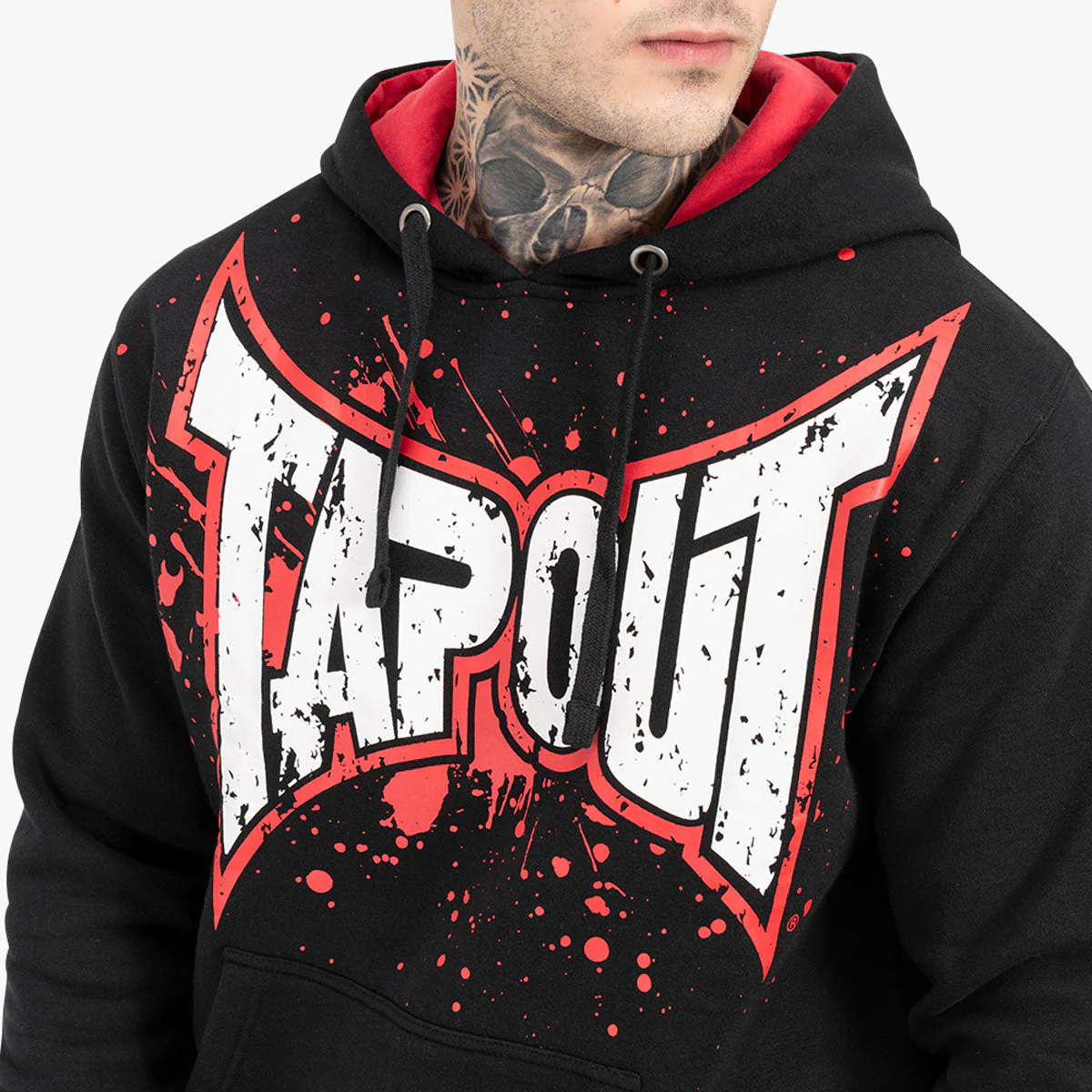 Sudadera Tapout Splashing Negro - Imagen 4