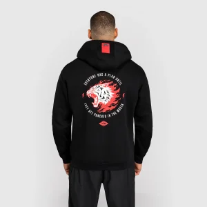 Sudadera Venum x Mike Tyson Tiger con capucha Negro