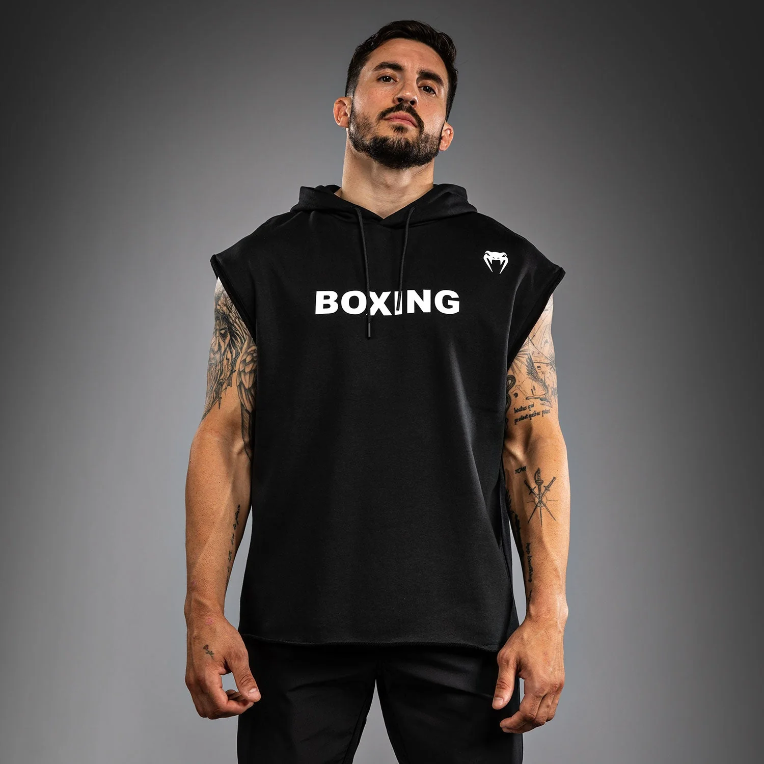 Sudadera sin mangas Venum Boxeo VT con capucha