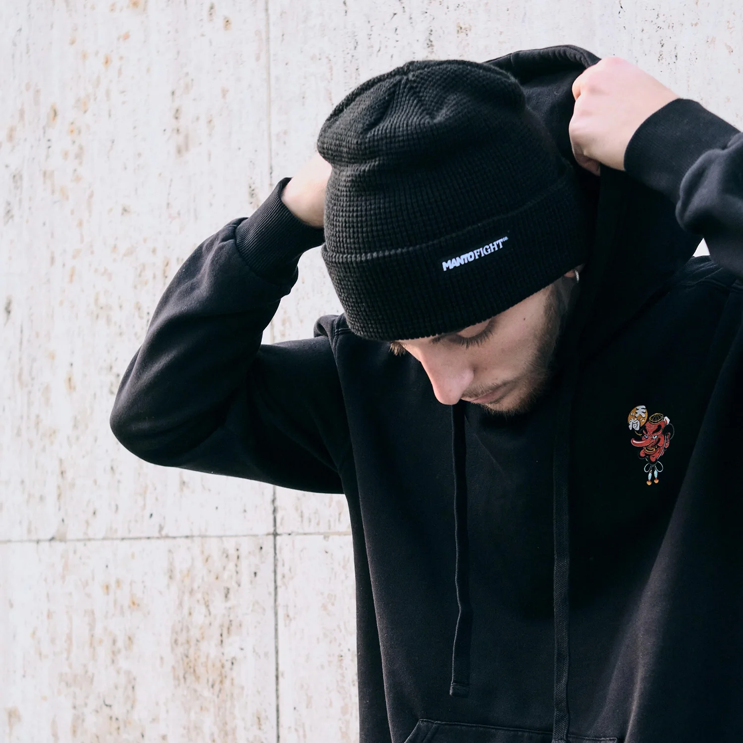 Sudadera Manto Tengu con capucha - Imagen 7