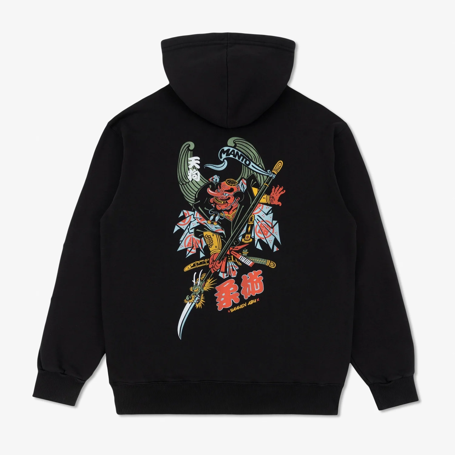Sudadera Manto Tengu con capucha
