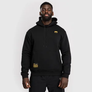 Sudadera Venum Serpenti con capucha Negro