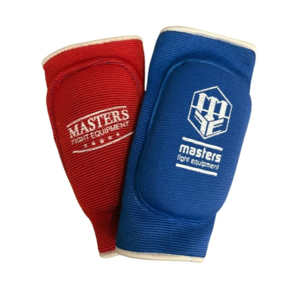 Coderas elásticas reversibles Masters WAKO rojo azul