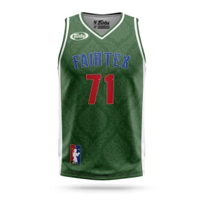 Camiseta sin mangas Fairtex Jersey NBA JS19 Verde