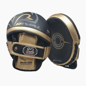 Manoplas de boxeo Rival Professional RPM100 Negro-Oro