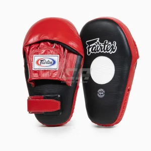 Manoplas de boxeo Fairtex Pro Angular FMV8 Negro-rojo
