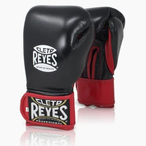 Guantes de boxeo Cleto Reyes Extra acolchado CE8 Negro Rojo