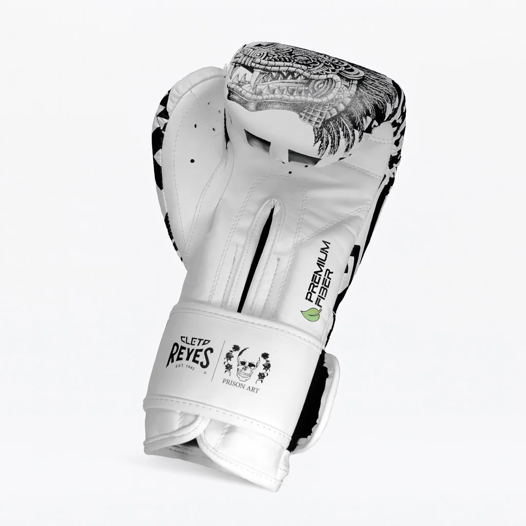 Guantes de boxeo Cleto Reyes Fiber Calendario Azteco Prison Art - Imagen 4