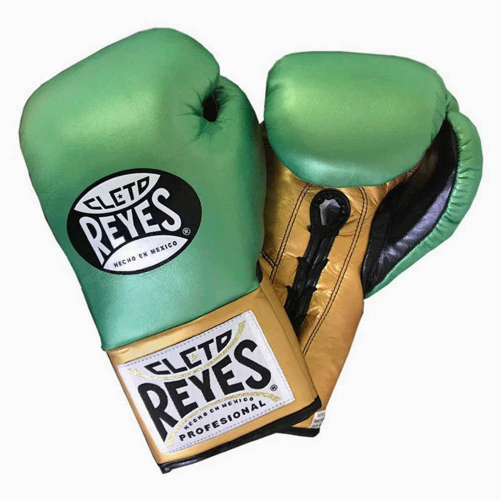Guantes de boxeo Cleto Reyes Profesional CB2 WBC con cordones - Imagen 4