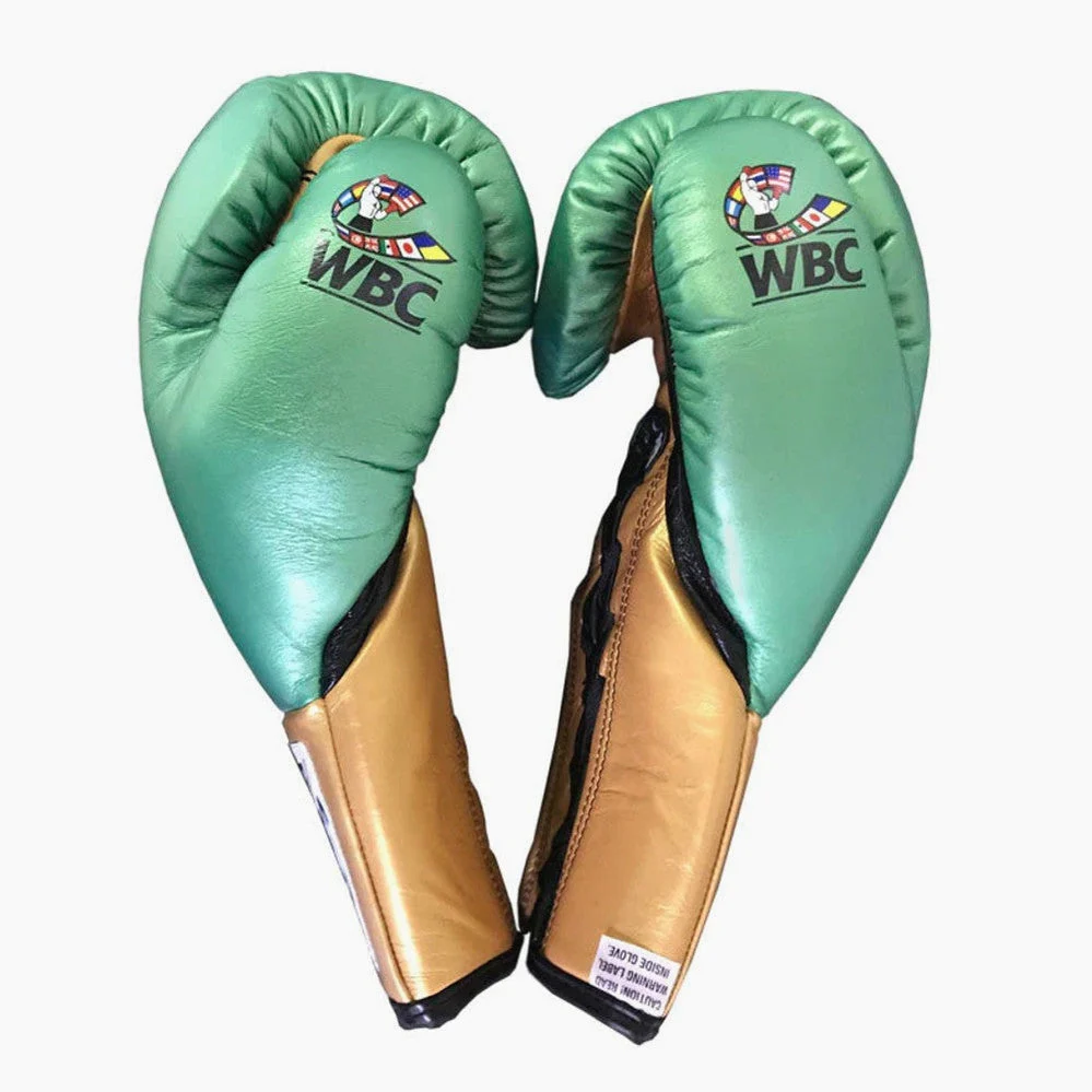 Guantes de boxeo Cleto Reyes Profesional CB2 WBC con cordones - Imagen 5