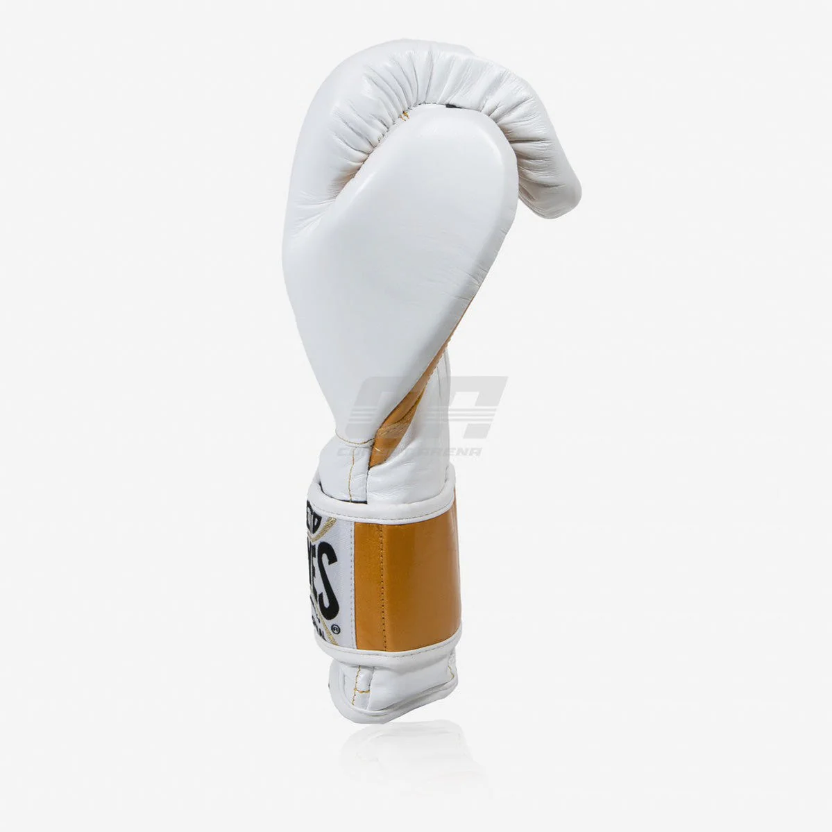 Guantes de boxeo Cleto Reyes Sparring CE6 Blanco-oro Edición Especial - Imagen 4