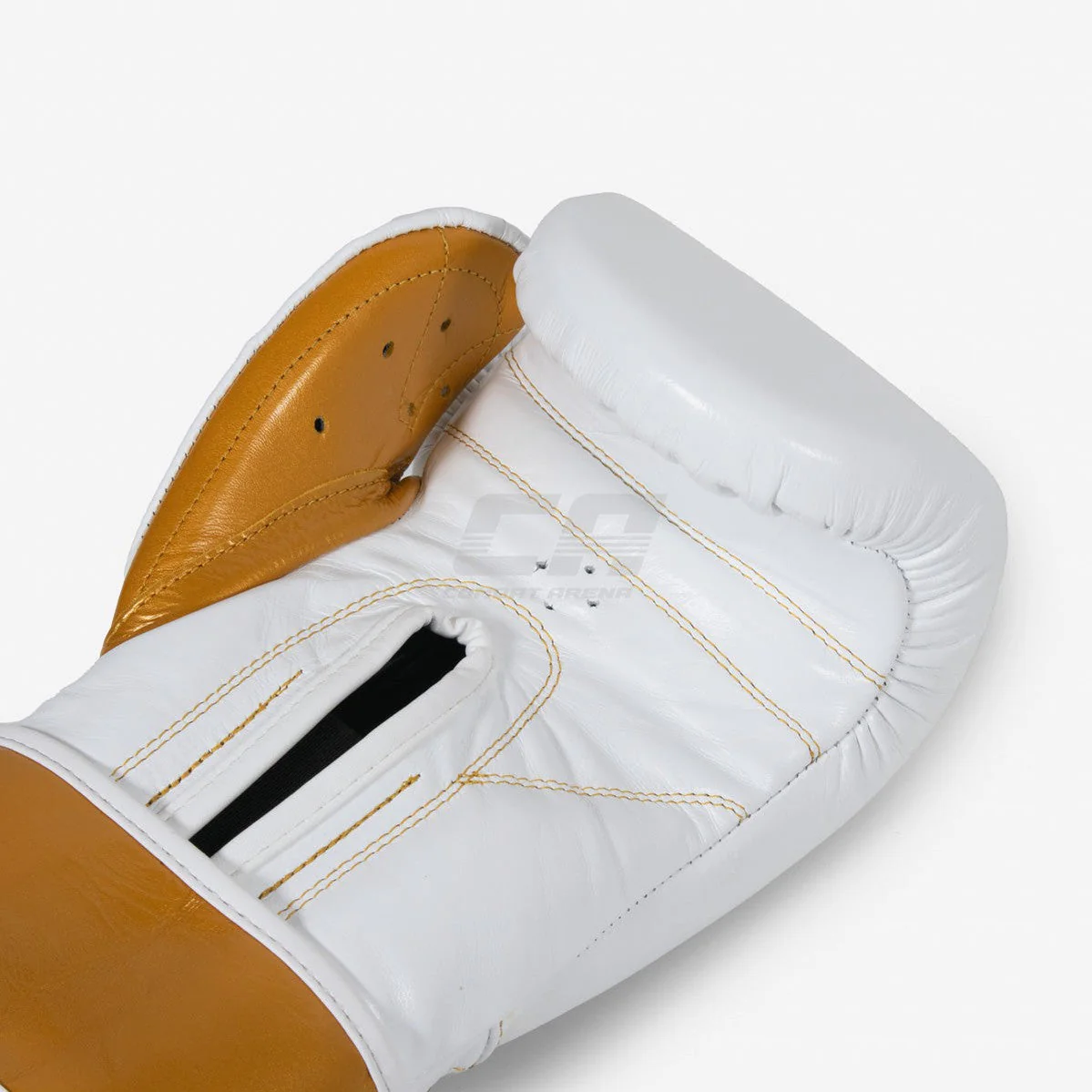 Guantes de boxeo Cleto Reyes Sparring CE6 Blanco-oro Edición Especial - Imagen 9