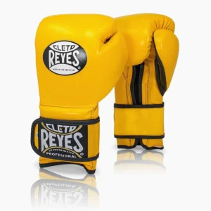 Guantes de boxeo Cleto Reyes Sparring CE6 Amarillo