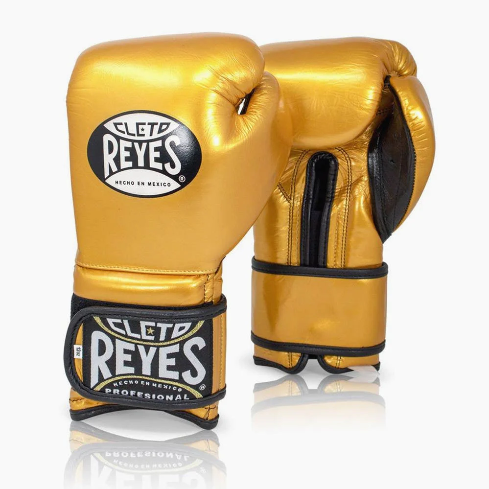 Guantes de boxeo Cleto Reyes Sparring CE6 Oro