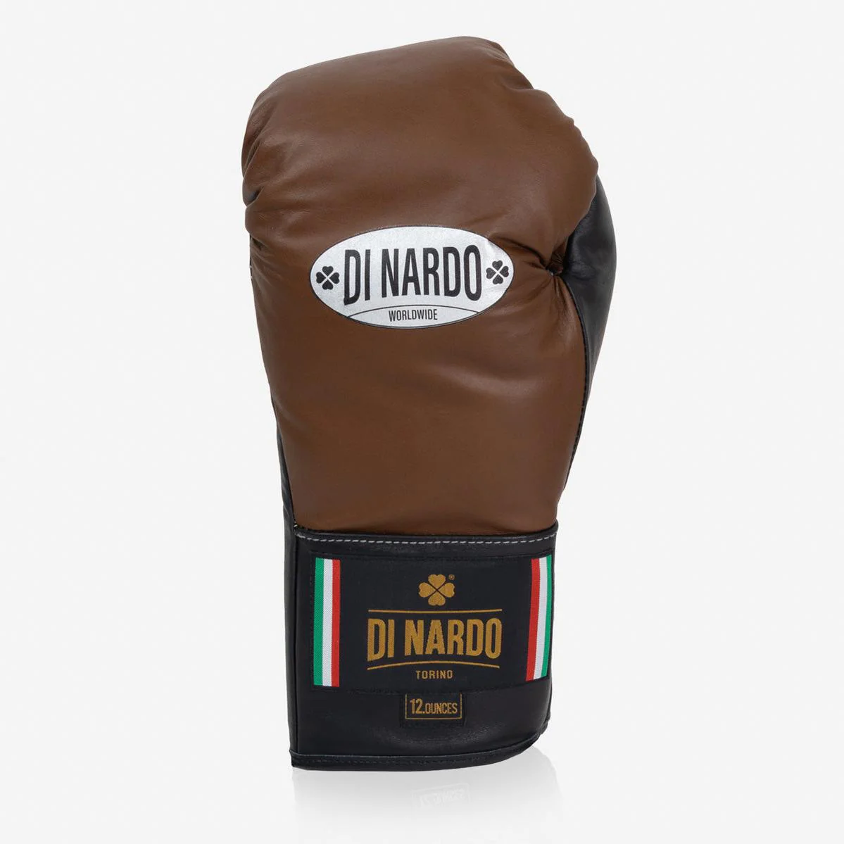Guantes de boxeo Di Nardo con Cordones 12 Oz Marrón-negro - Imagen 4