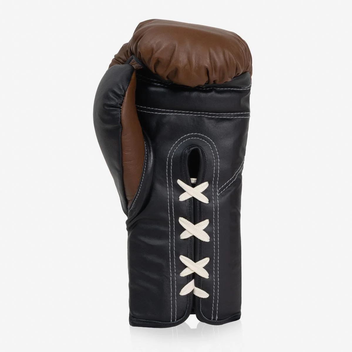 Guantes de boxeo Di Nardo con Cordones 12 Oz Marrón-negro - Imagen 6