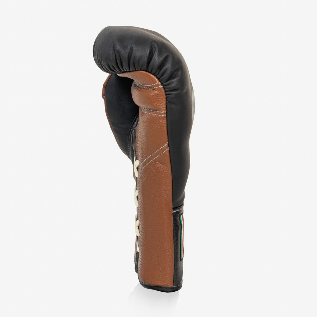 Guantes de boxeo Di Nardo con Cordones 18 Oz Negro-marrón - Imagen 6