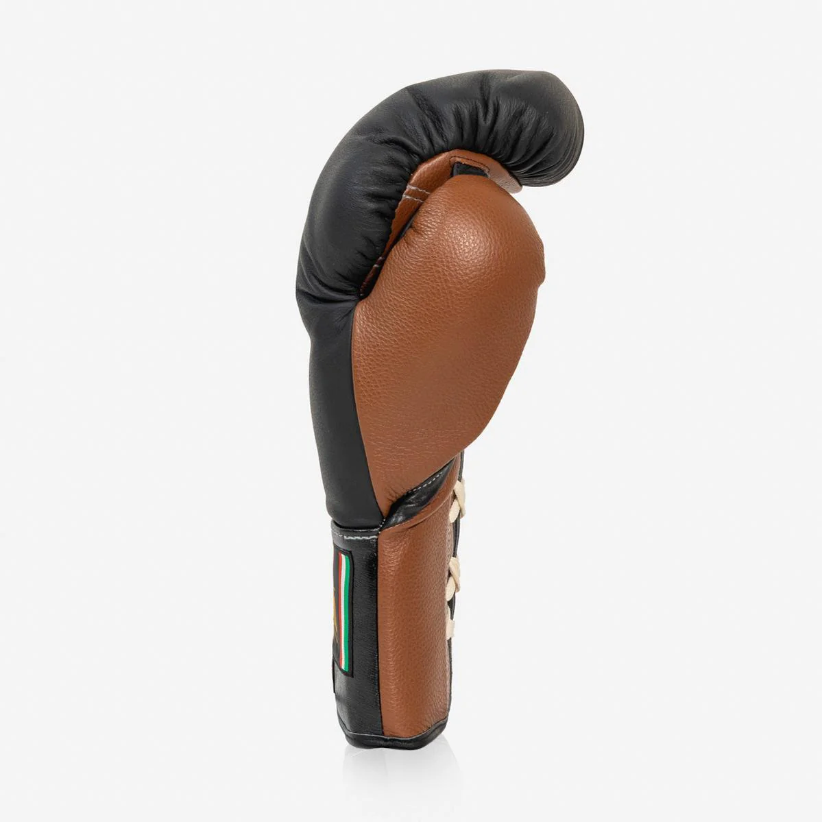 Guantes de boxeo Di Nardo con Cordones 18 Oz Negro-marrón - Imagen 7