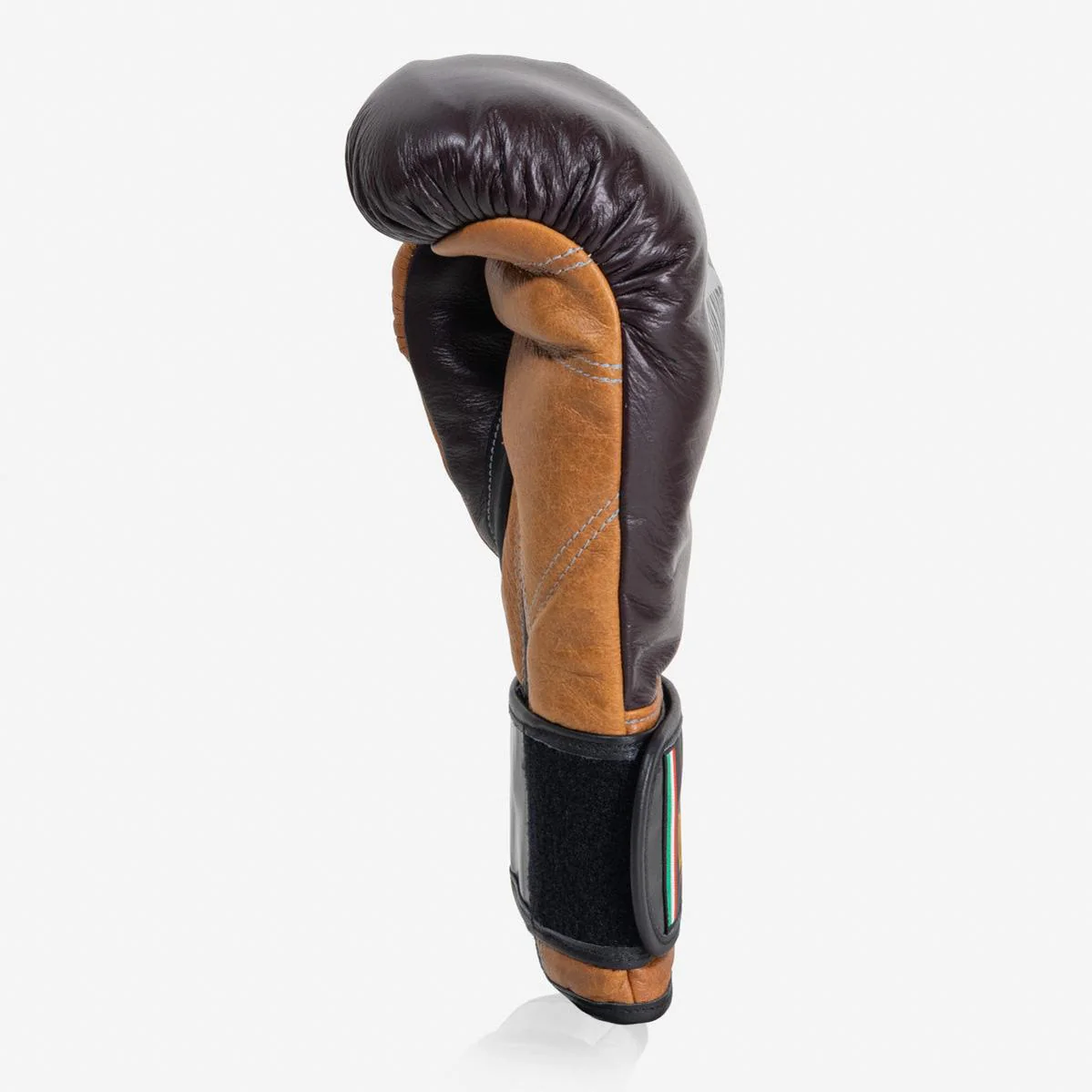Guantes de boxeo Di Nardo con Velcro 12 Oz Borgoña-coñac-vintage - Imagen 7