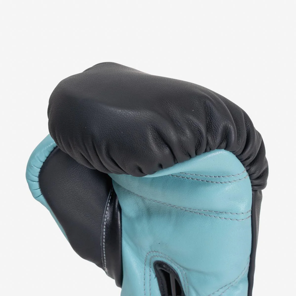 Guantes de boxeo Di Nardo con Velcro 14 Oz Negro-agua - Imagen 9
