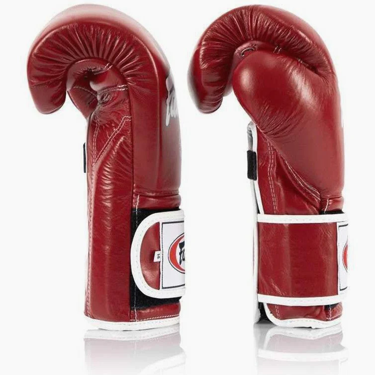 Guantes de boxeo Fairtex Mexican Estilo BGV9 Rojo-blanco - Imagen 5