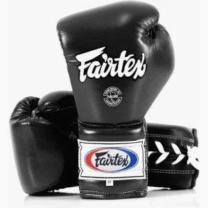 Guantes de boxeo Fairtex PRO Entrenamiento Mexican Estilo BGL7 Negro