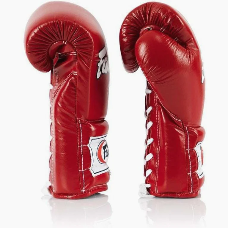Guantes de boxeo Fairtex Entrenamiento PRO Mexican Estilo BGL7 Rojo - Imagen 4