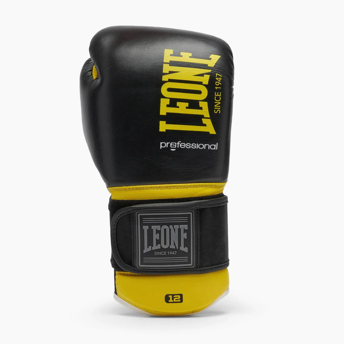 Guantes de boxeo Leone Professional 2 GN115C Amarillo 12 Oz - Imagen 3