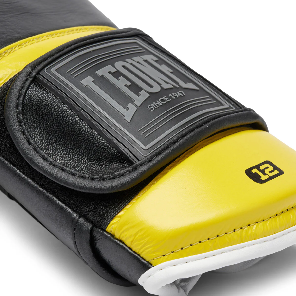 Guantes de boxeo Leone Professional 2 GN115C Amarillo 12 Oz - Imagen 6
