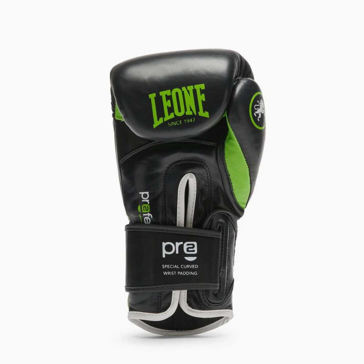 Guantes de boxeo Leone Professional 2 GN115C Verde 10 Oz - Imagen 5