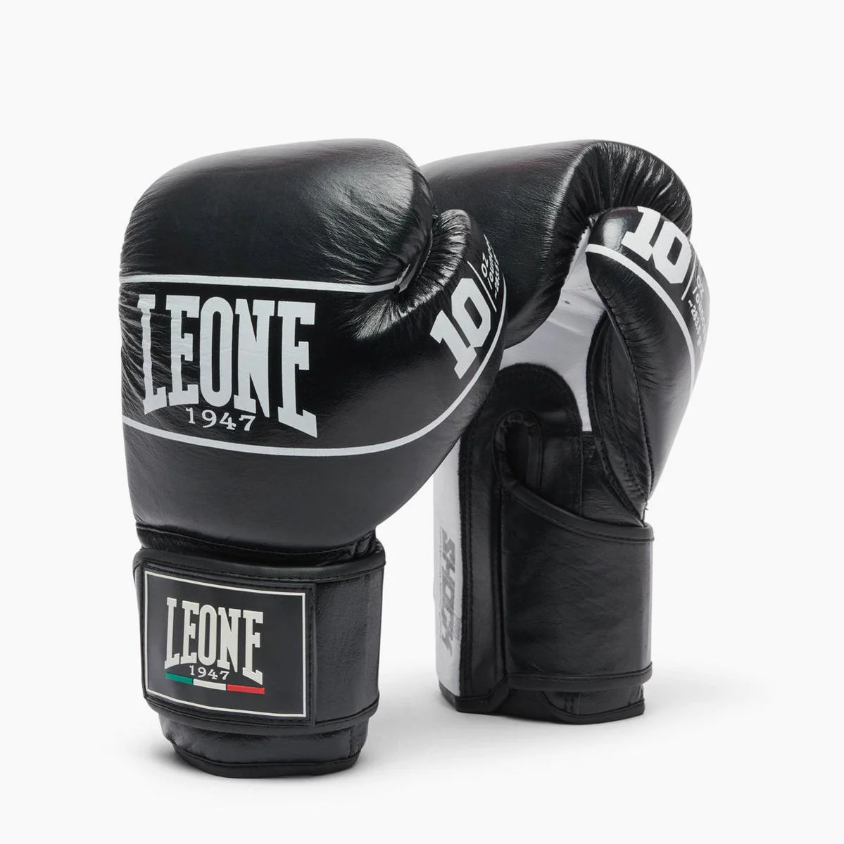 Guantes de boxeo Leone Shock Pro GN057 Negro