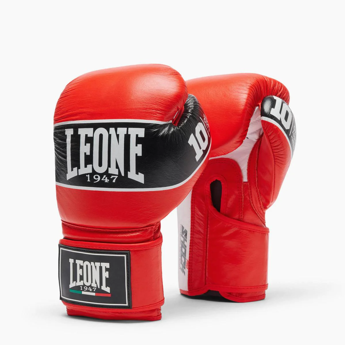Guantes de boxeo Leone Shock Pro GN057 Rojo