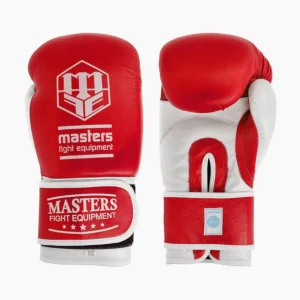 Guantes de boxeo Masters WAKO rojo