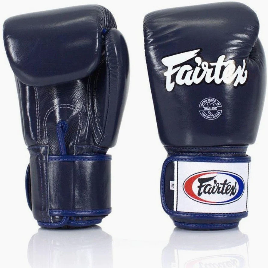 Guantes Muay Thai Fairtex BGV1 Azul - Imagen 3