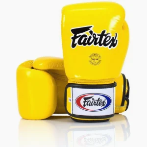 Guantes Muay Thai Fairtex BGV1 Amarillo