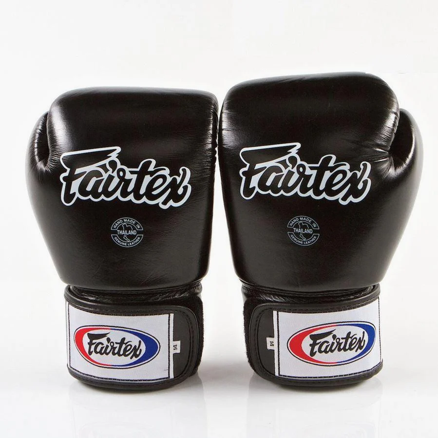 Guantes Muay Thai Fairtex BGV1 Negro - Imagen 3