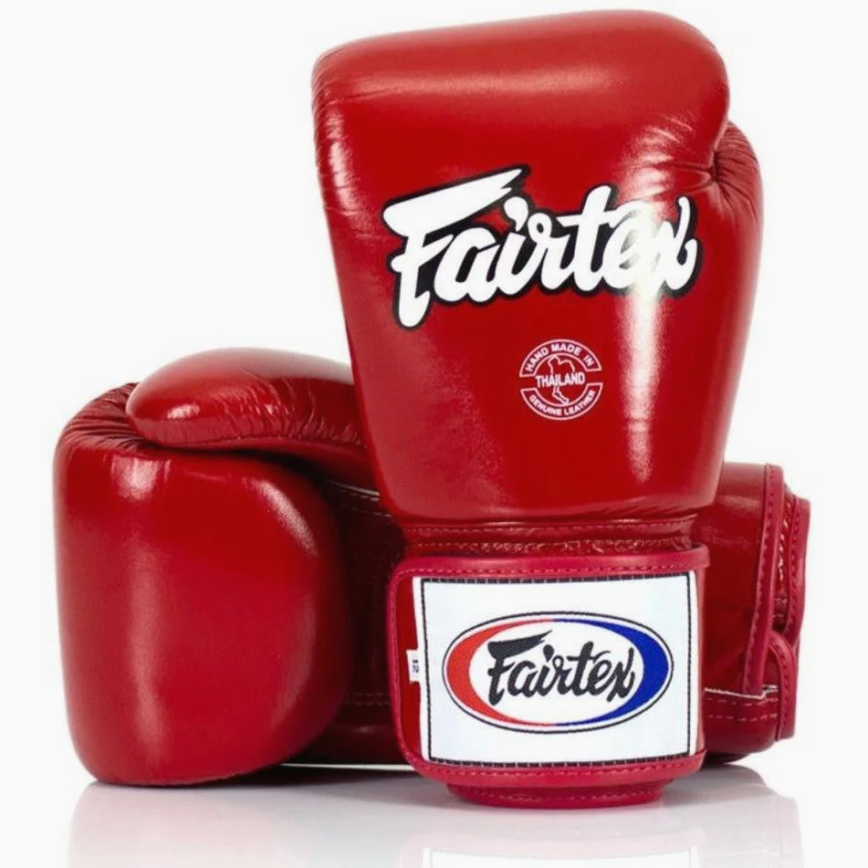 Guantes Muay Thai Fairtex BGV1 Rojo