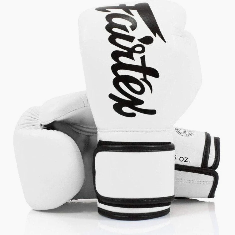 Guantes Muay Thai Fairtex BGV14 Blanco