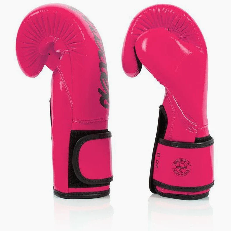 Guantes Muay Thai Fairtex BGV14 Rosa - Imagen 4