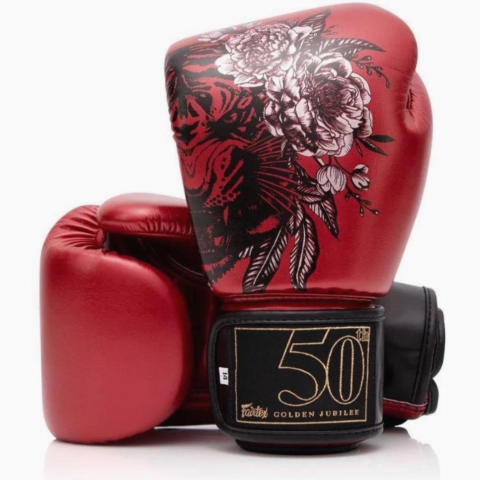 Guantes Muay Thai Fairtex Jubileo de Oro