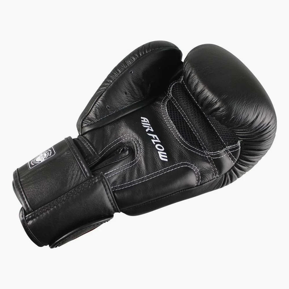 Guantes Muay Thai Twins Special BGVL3 Aire Negro - Imagen 5