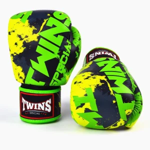 Guantes Muay Thai Twins Special FBGVL3 Candy Verde