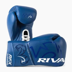 Guantes de boxeo Rival RFX Guerrero Pro Fight HDE-F Azul 10 Oz