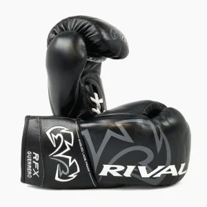 Guantes de boxeo Rival RFX Guerrero Pro Fight SF-H negro