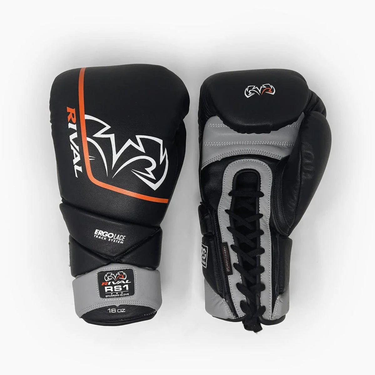 Guantes de boxeo Rival RS1 Pro Sparring 20th Anniversary Negro - Imagen 4