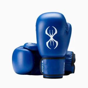 Guantes de boxeo Sting Competition Aprobado World Boxing Azul
