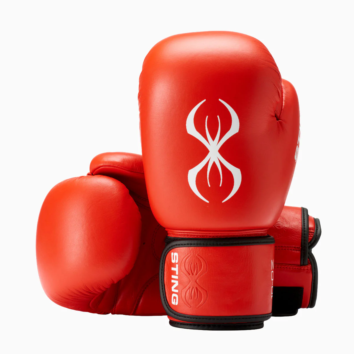 Guantes de boxeo Sting Competition Aprobado World Boxing Rojo