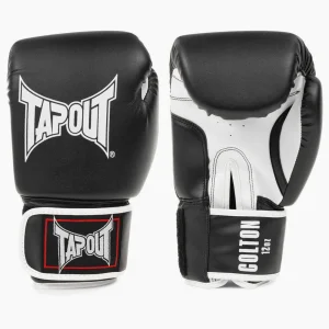 Guantes de boxeo Tapout Colton Negro-Blanco